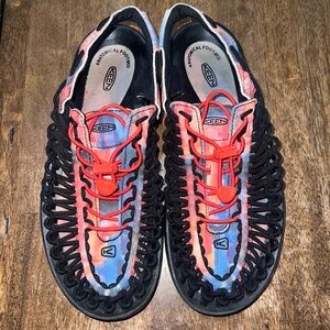 KEEN Mens New York Night UNEEK "JERRY GARCIA" Sandals - Size 9